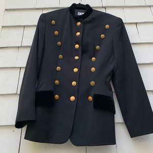 VINTAGE Donna Karan (DKNY) Military Style Jacket.